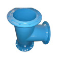 ISO 2531 Ductile Iron All Flange Tee K14 DCI Flange Pipe